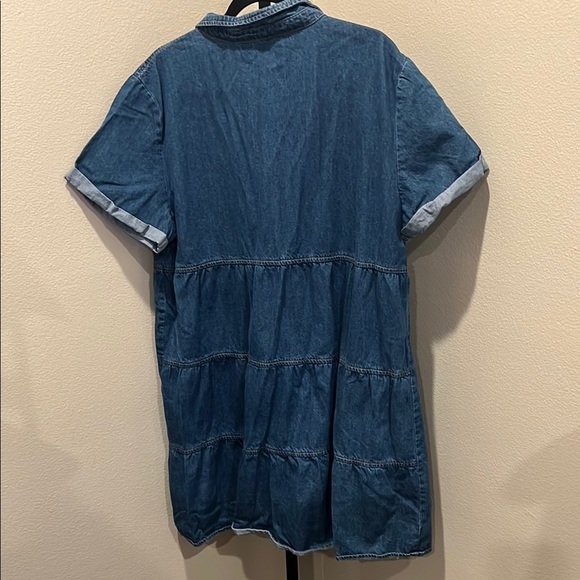Women’s Blue Denim dress - Picture 3 of 3